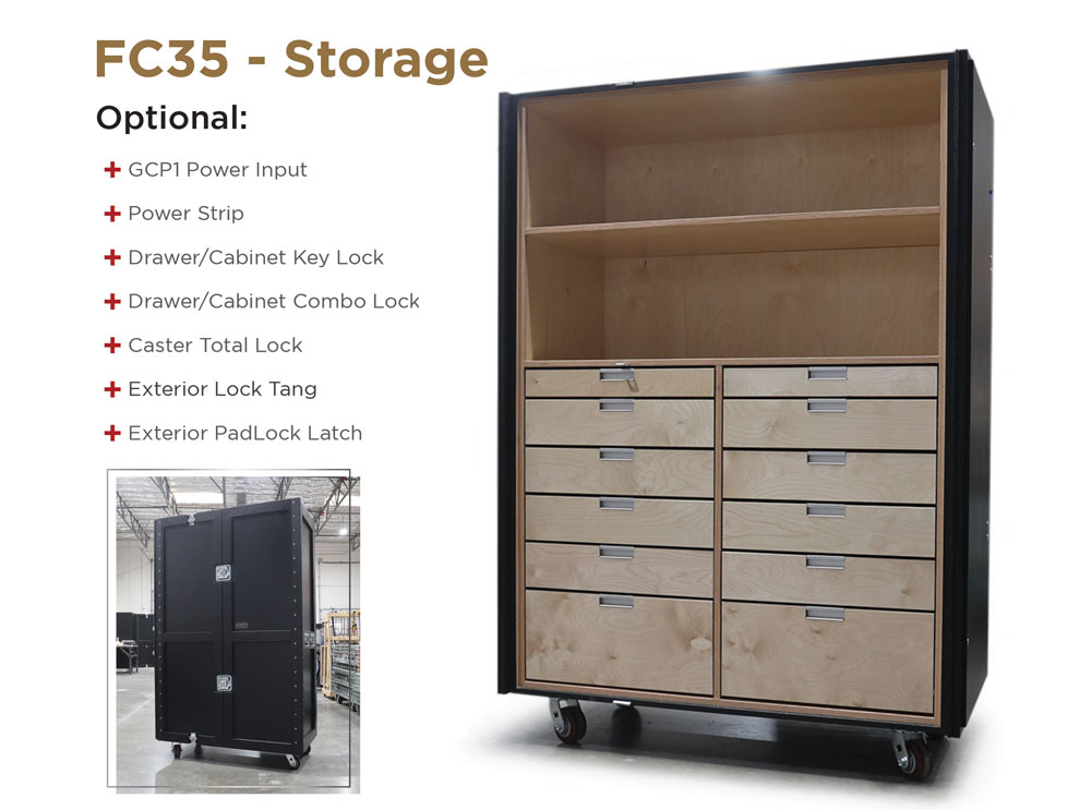 Case Craft Broadway FC35-Storage